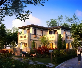Nordic Style Detached Villa-ID:398113977