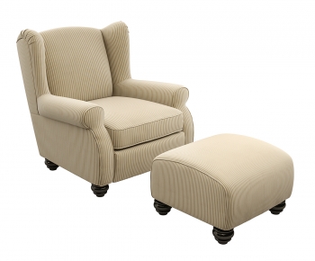 American Style Single Sofa-ID:524768877