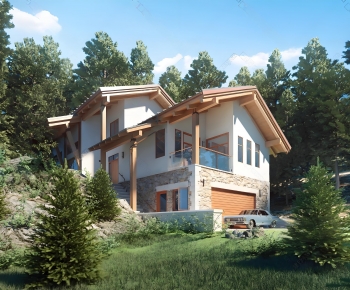 Nordic Style Detached Villa-ID:456623081