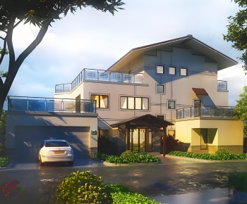 New Chinese Style Detached Villa-ID:625515943
