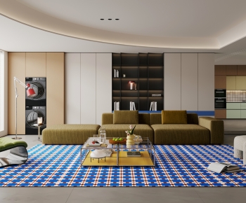 Modern A Living Room-ID:571105004