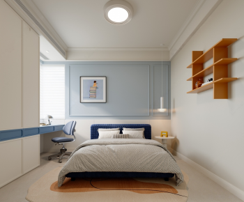 Modern Boy's Room And Son's Room-ID:433103086