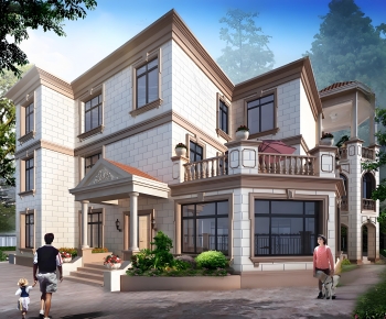 Nordic Style Detached Villa-ID:671948916