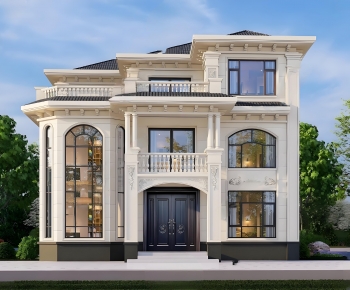 European Style Detached Villa-ID:706366061