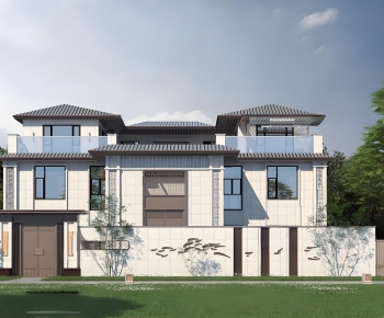 New Chinese Style Detached Villa-ID:658659931