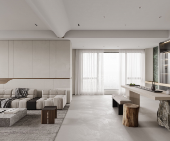 Modern A Living Room-ID:367600929