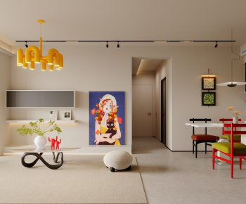 Modern A Living Room-ID:531825075