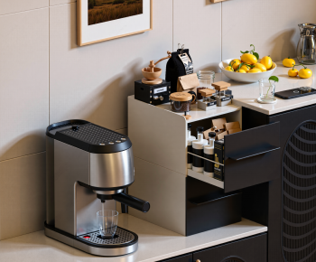 Modern Kitchen Electric Coffee Machine-ID:350342048