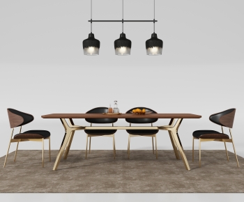 Modern Dining Table And Chairs-ID:361934901
