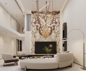 Modern A Living Room-ID:262470967