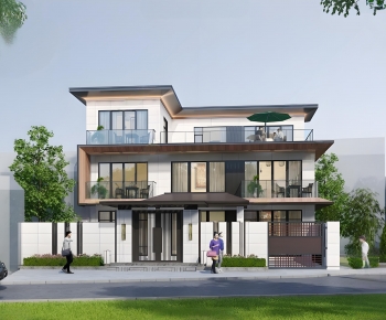 New Chinese Style Detached Villa-ID:175036911