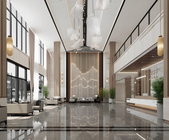 New Chinese Style Lobby Hall-ID:944967994