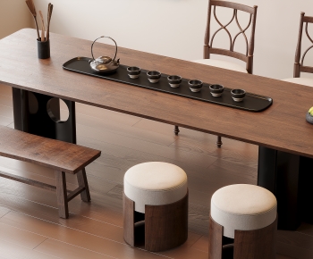 New Chinese Style Tea Tables And Chairs-ID:792251114
