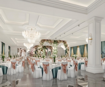 Modern Banquet Hall-ID:524797924