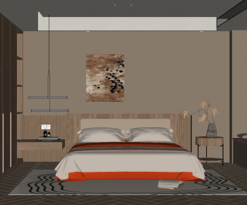 Wabi-sabi Style Bedroom-ID:177928921