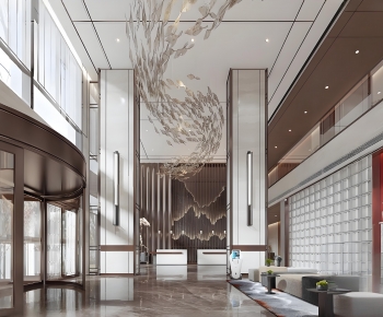 New Chinese Style Lobby Hall-ID:880070929