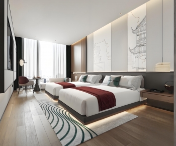 New Chinese Style Guest Room-ID:534632929