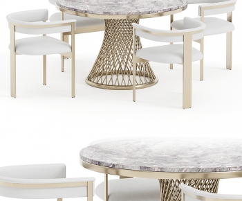 Modern Dining Table And Chairs-ID:480010034