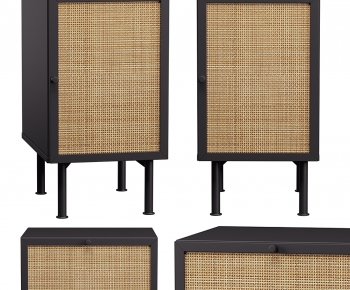 Wabi-sabi Style Side Cabinet-ID:328596121