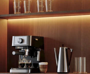 Modern Kitchen Electric Coffee Machine-ID:485808837