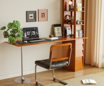 Modern Computer Desk And Chair-ID:749995957