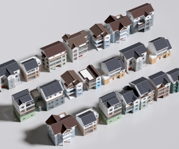 New Chinese Style Residential Building-ID:498308901