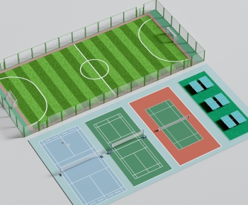 Modern Outdoor Sports Stadium-ID:740385063