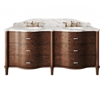 Simple European Style Bathroom Cabinet-ID:247128963