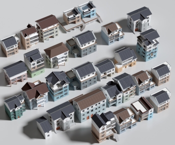 New Chinese Style Residential Building-ID:287197115