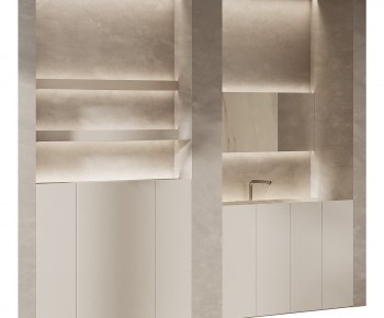 Modern Bathroom Cabinet-ID:218785059