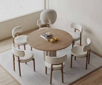 Modern Dining Table And Chairs-ID:707793003