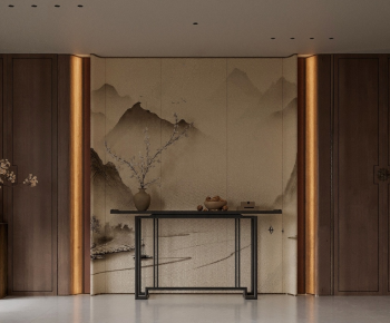 New Chinese Style Hallway-ID:434439278