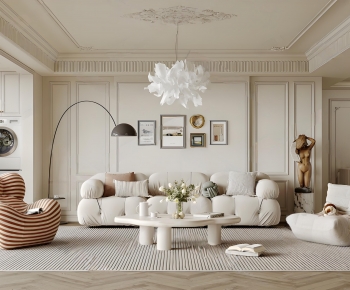 French Style A Living Room-ID:287970072