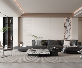 Modern A Living Room-ID:429100998