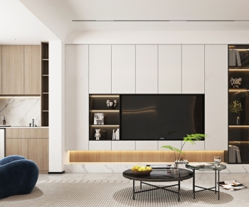 Modern A Living Room-ID:670972115