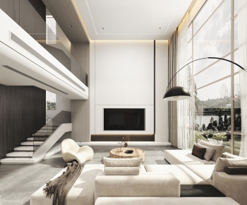 Modern A Living Room-ID:727720321