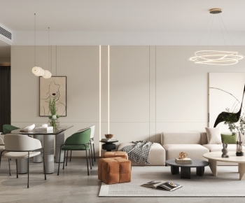 Modern A Living Room-ID:992528923