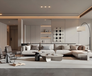 Modern A Living Room-ID:216860841