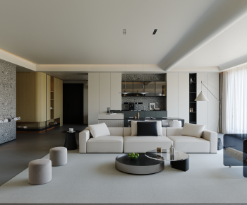 Modern A Living Room-ID:210747969