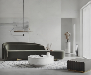 Modern A Living Room-ID:407922036