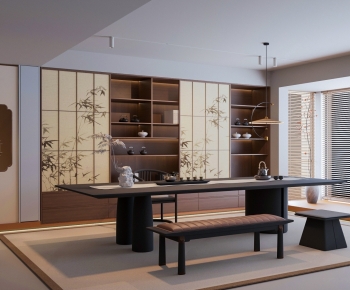 New Chinese Style Tea House-ID:165736918