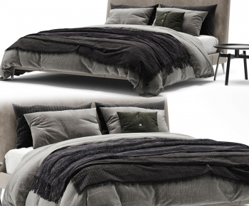 Modern Double Bed-ID:153193009