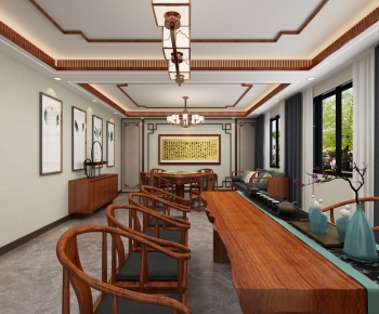 New Chinese Style Tea House-ID:910060882