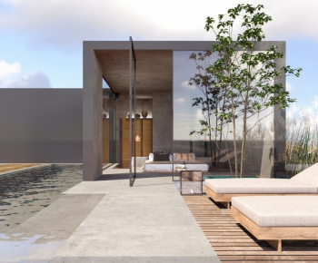 Modern Courtyard/landscape-ID:216623073