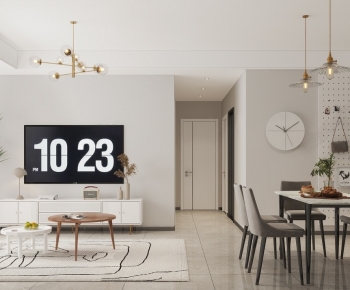 Modern A Living Room-ID:555700062