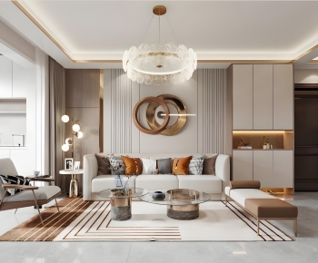 Modern A Living Room-ID:119311096