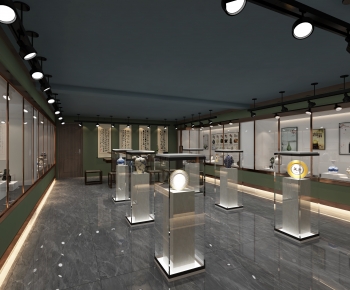 Modern Exhibition Hall-ID:119578833