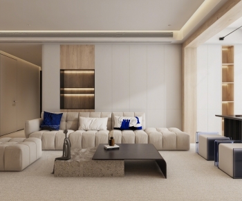 Modern A Living Room-ID:850796941