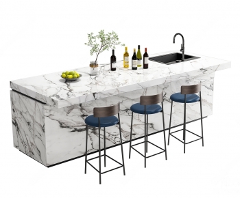Modern Counter Bar-ID:346236949