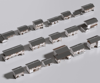 New Chinese Style Residential Building-ID:251600037